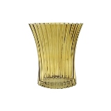 VASO DE VIDRO TRANSPARENTE AMBAR