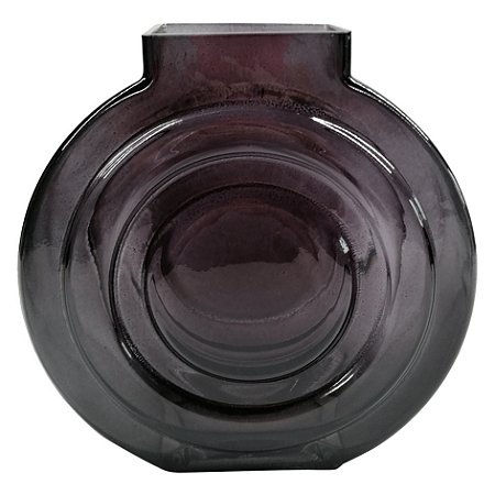 VASO DE VIDRO PRETO