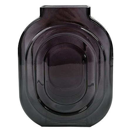 VASO DE VIDRO PRETO