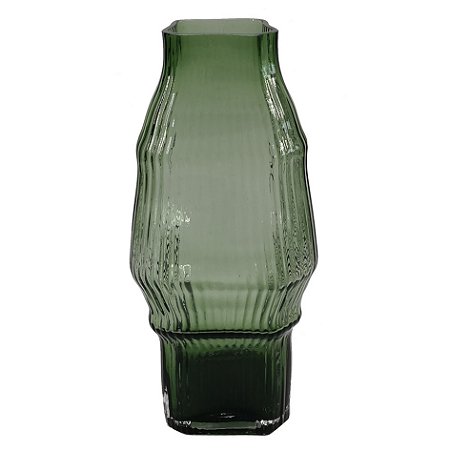 VASO DE VIDRO VERDE