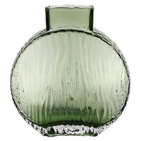 VASO DE VIDRO VERDE