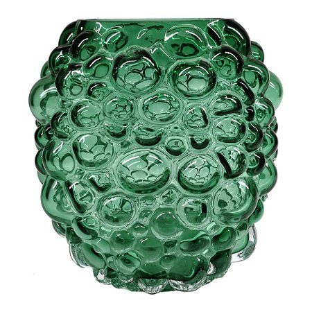 VASO DE VIDRO VERDE