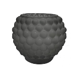 PECA DECORATIVA EM VIDRO - CASTICAL - FUME - 8X8X9CM