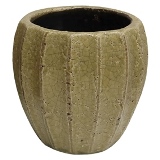 CACHEPOTS DE CERAMICA BEGE