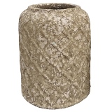 VASO DE CERAMICA BEGE