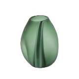 VASO EM VIDRO VERDE D20CM X 25CM