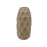 VASO DE CERAMICA BEGE