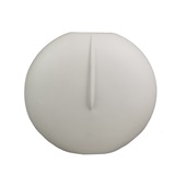 VASO ESTILZADO DE CERAMICA BRANCO