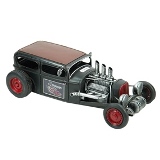 MINIATURA DE CARRO EM METAL PRETA