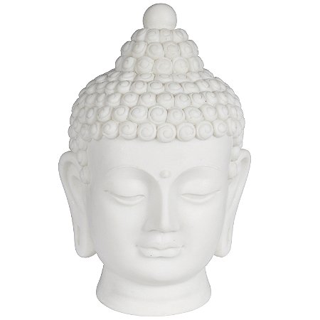 BUDDHA DE RESINA MARMORIZADA 31 CM