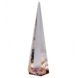 PECA DECORATIVA EM CRISTAL TRANSPARENTE