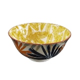 CJ. DE 4 BOWLS EM CERAMICA - MINI - FLORAL