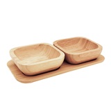 SET DE PORTA APERITIVOS DE BAMBU