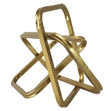 PECA DECORATIVA DE METAL DOURADO