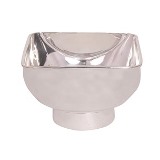 BOWL EM PRATA 15CM X 15CM X 10CM