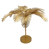 ARVORE DECORATIVA EM METAL DOURADO