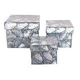 CJ DE CAIXAS DE RESINA 3 PCS