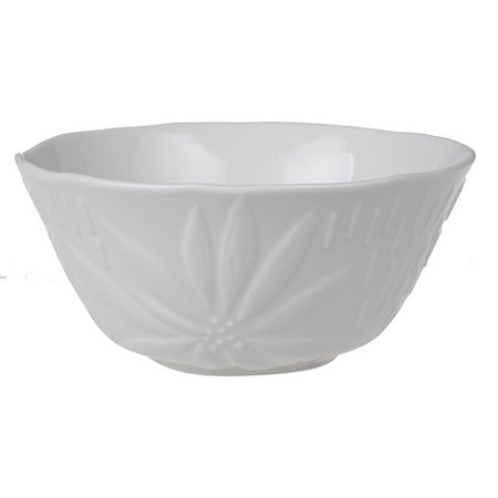 CJ DE BOWLS DE CERAMICA BRANCA 4PCS