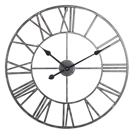 RELOGIO DE METAL CINZA
