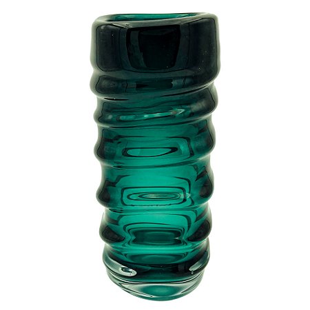 VASO DE VIDRO VERDE
