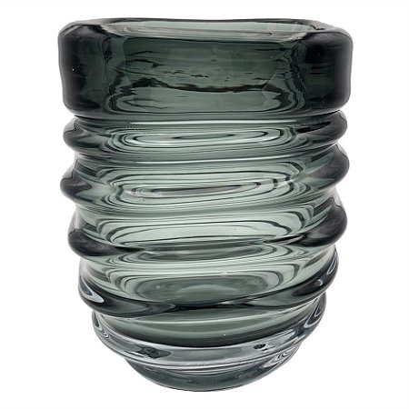 VASO DE VIDRO FUME