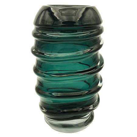 VASO DE VIDRO VERDE