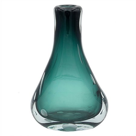 VASO DE VIDRO VERDE