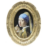 PORTA RETRATO EM RESINA DOURADO