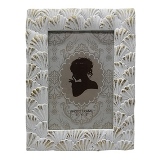 PORTA RETRATO DE RESINA BRANCO