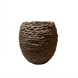 VASO DE CERAMICA MARROM