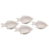 CJ DE BOWL FORMATO PEIXE - 4 PCS