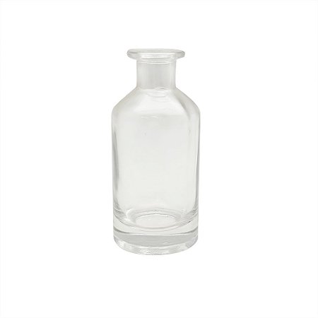 VASO DECORATIVO EM VIDRO TRANSPARENTE