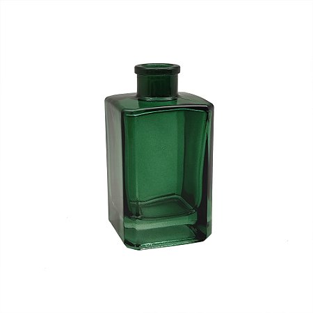 VASO DECORATIVO EM VIDRO VERDE