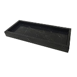 BANDEJA DE LAVABO DE MARMORE PRETO M