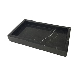 BANDEJA DE LAVABO DE MARMORE PRETO P