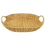 CONJ DE CESTOS DE PALHA NATURAL - 3 PCS