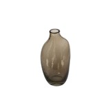 VASO DE VIDRO MARROM