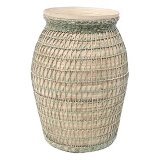 VASO DE BAMBU E TRANCADO NATURAL