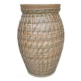VASO DE BAMBU E TRANCADO NATURAL