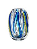 VASO DE VIDRO COLORIDO