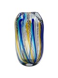 VASO DE VIDRO COLORIDO