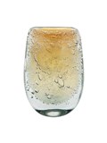 VASO DE VIDRO COM BOLHAS CHAMPAGNE