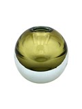 VASO DE VIDRO AMBAR
