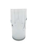VASO DE VIDRO BRANCO
