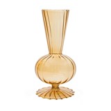 VASO DE VIDRO AMBAR