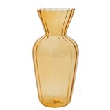 VASO DE VIDRO AMBAR