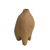 VASO DE TERRACOTA MARROM