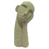 PECA DECORATIVA DE CIMENTO BEGE