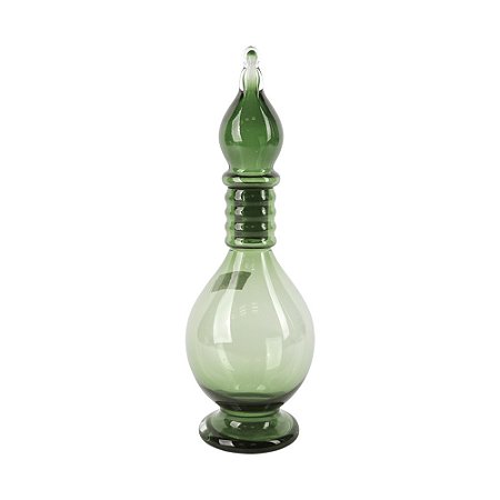 GARRAFA DE VIDRO VERDE