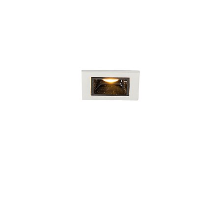 SPOT CALLI EMBUTIR BRANCO (L)4,5CM (C)4,5CM (A)3,3CM 1XLED 2W 24° 3000K 130LM IRC 90 IP20